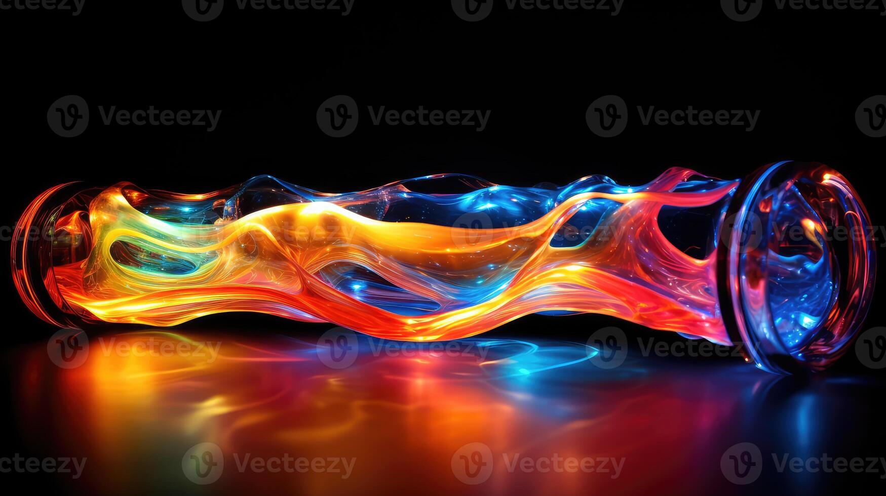 liquid glass tube photo