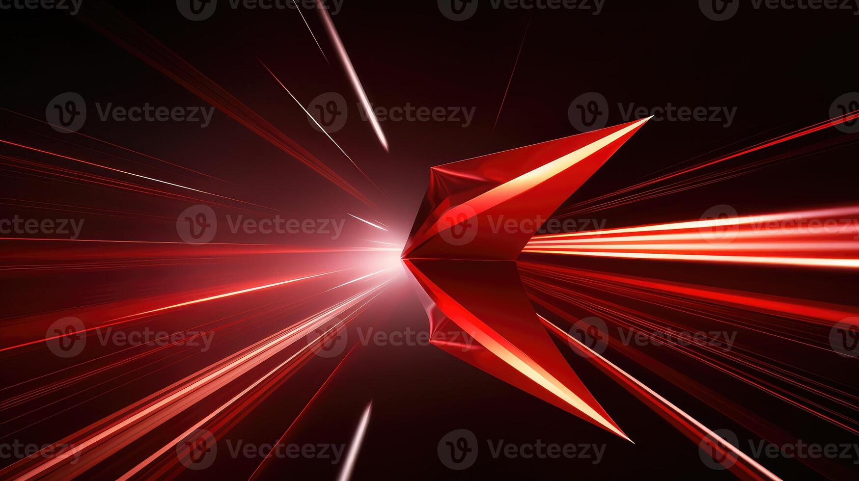 light red arrow background photo