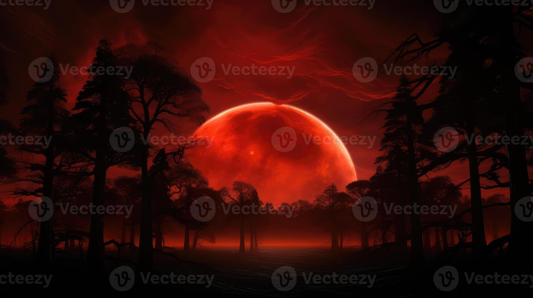 super blood red moon photo