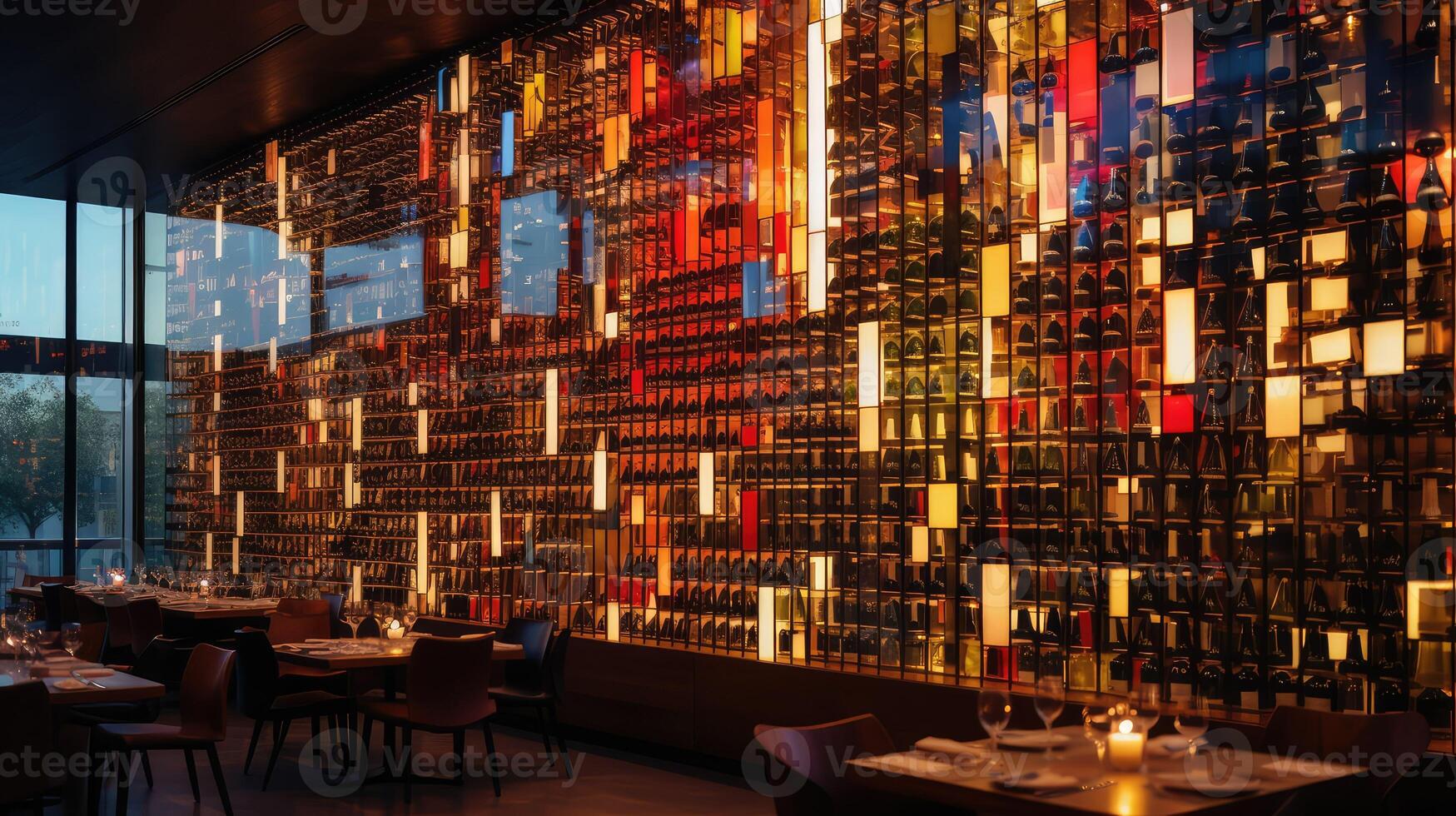 bottles wine wall photo