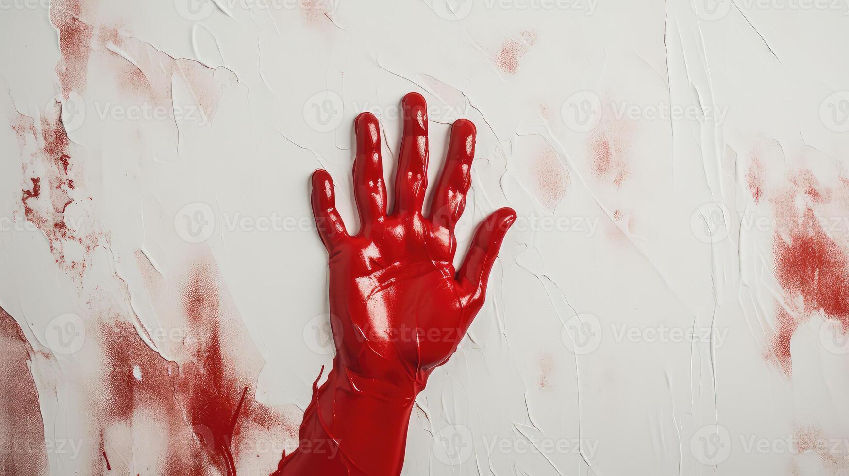 contrast red paint photo