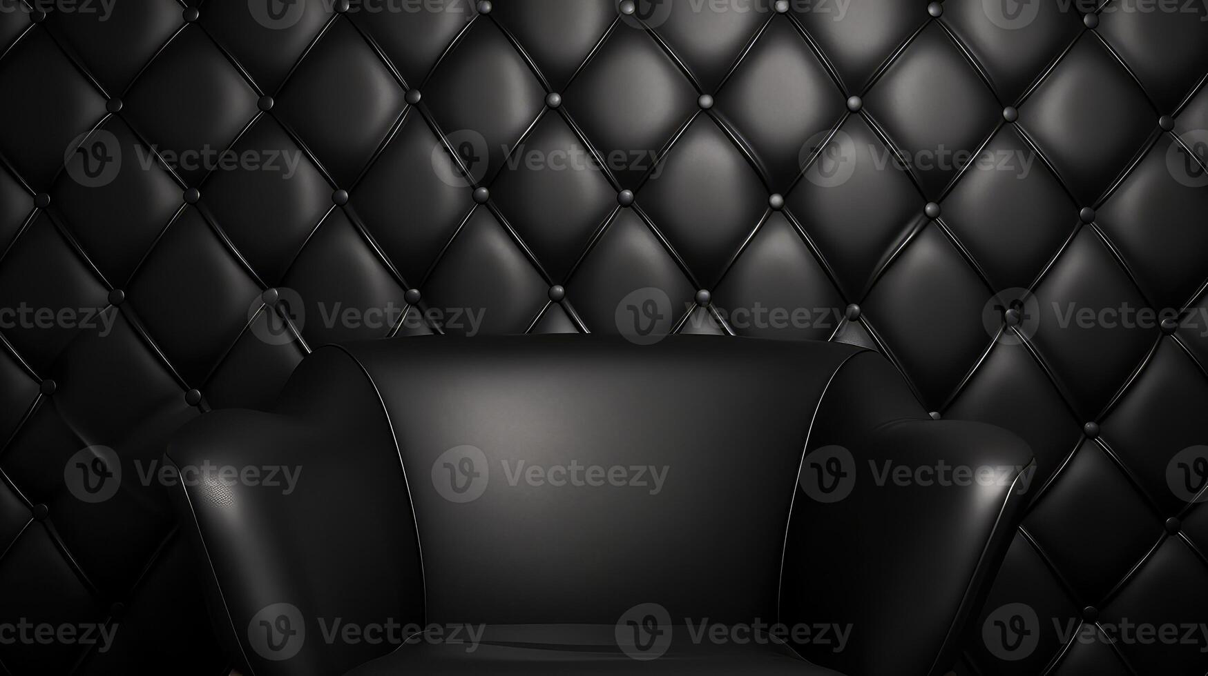 upholstery black leather seamless photo