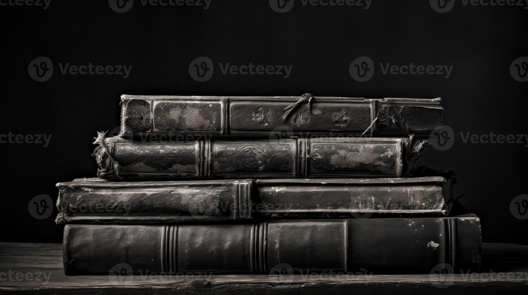 moody black food background photo