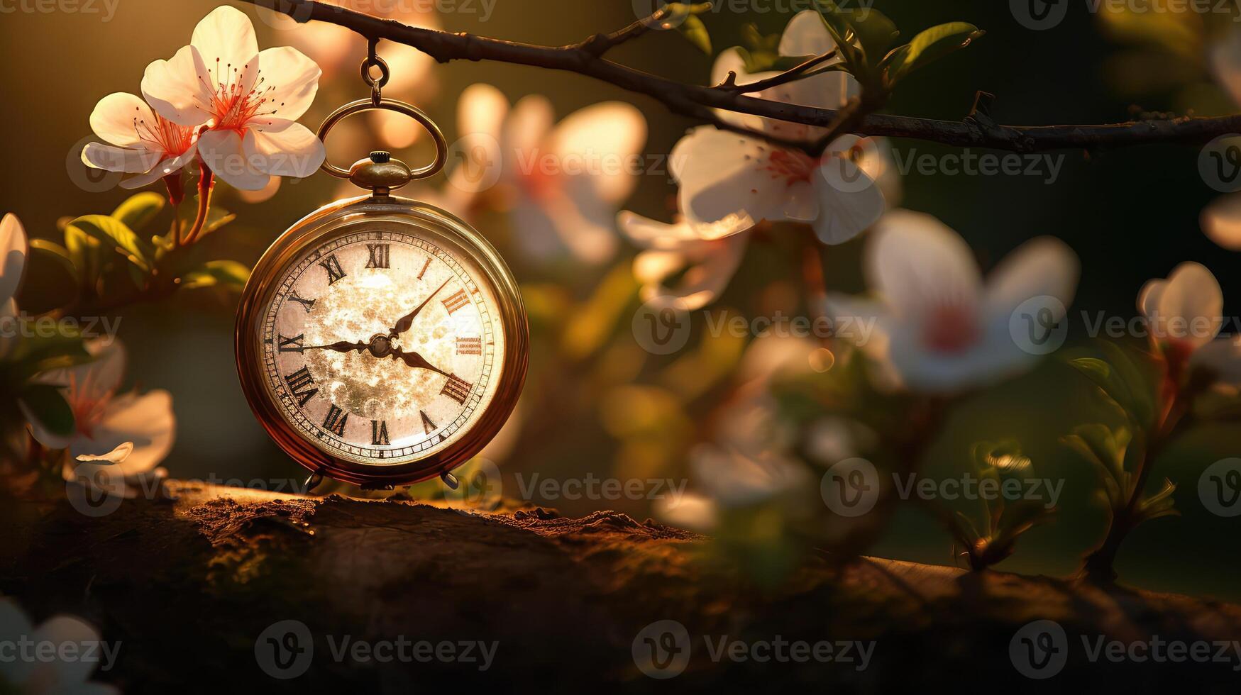 clock spring forward time change photo