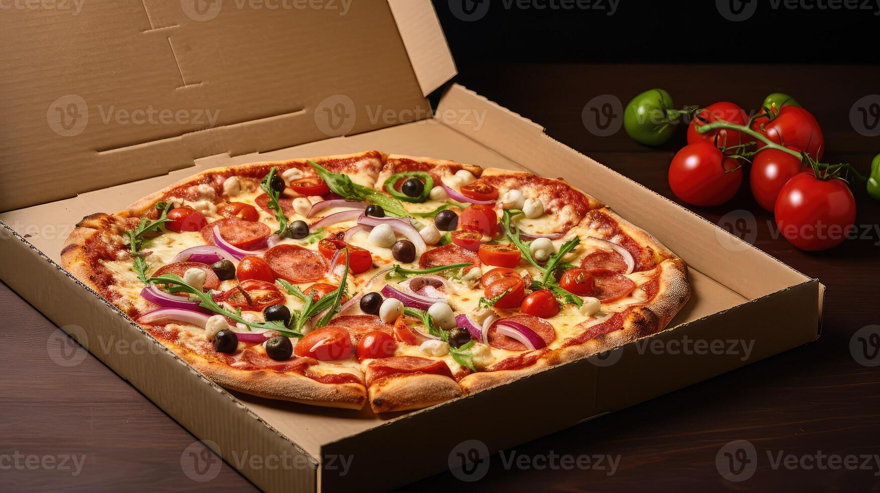 restrictions pizza box open photo