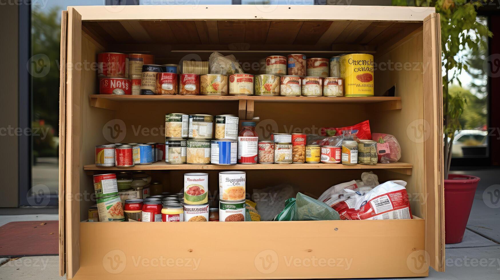 center food pantry box photo
