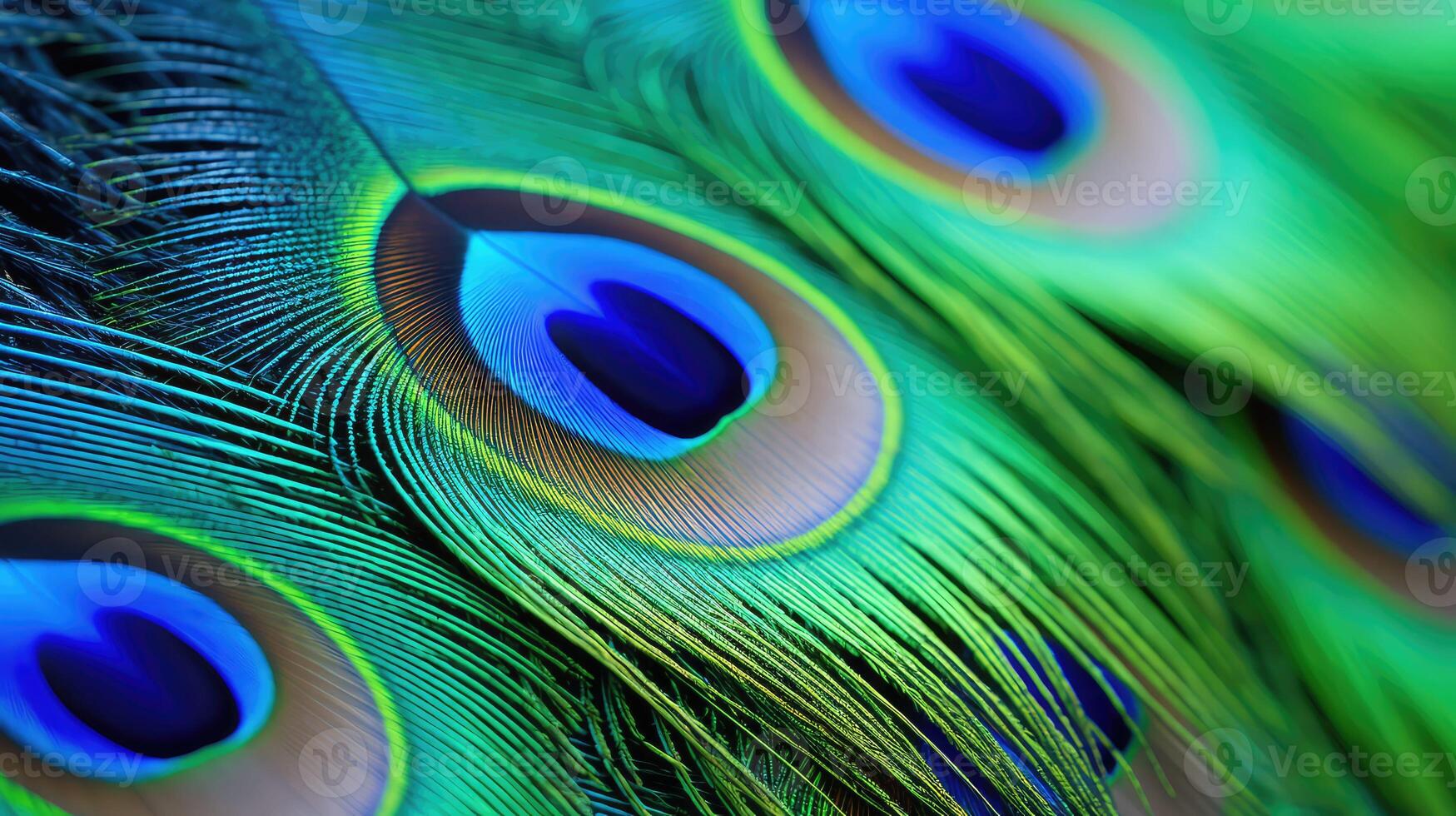 contrast blue and green background photo