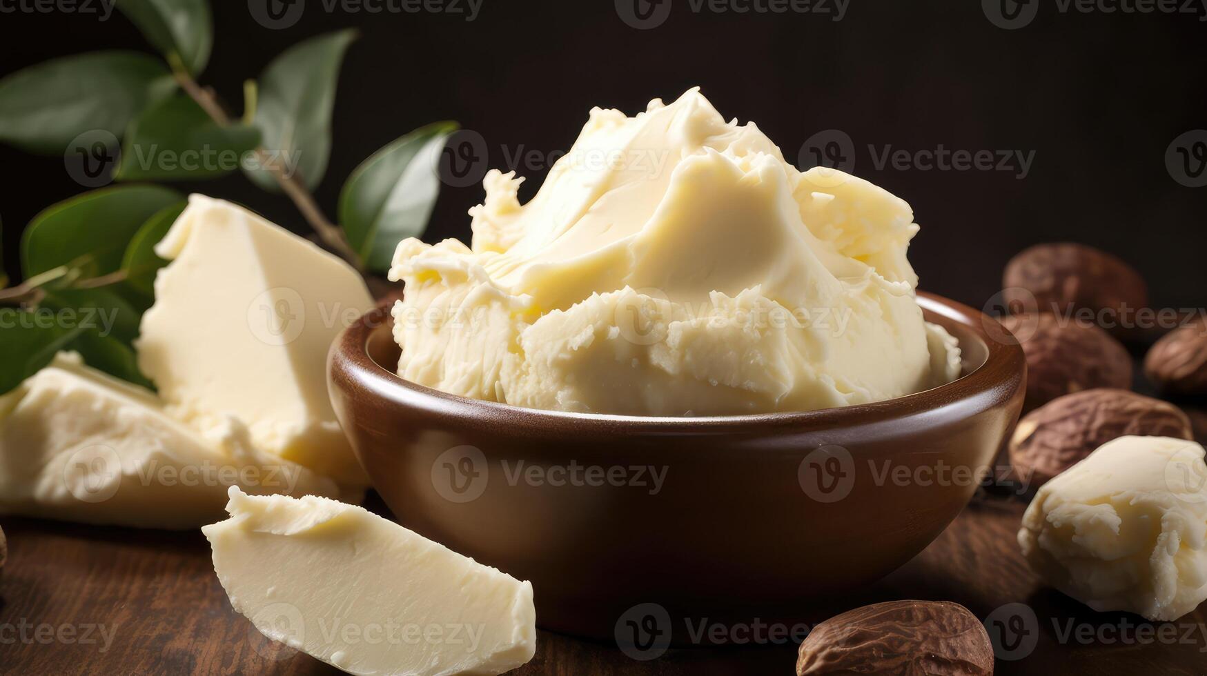 chunky shea butter texture photo