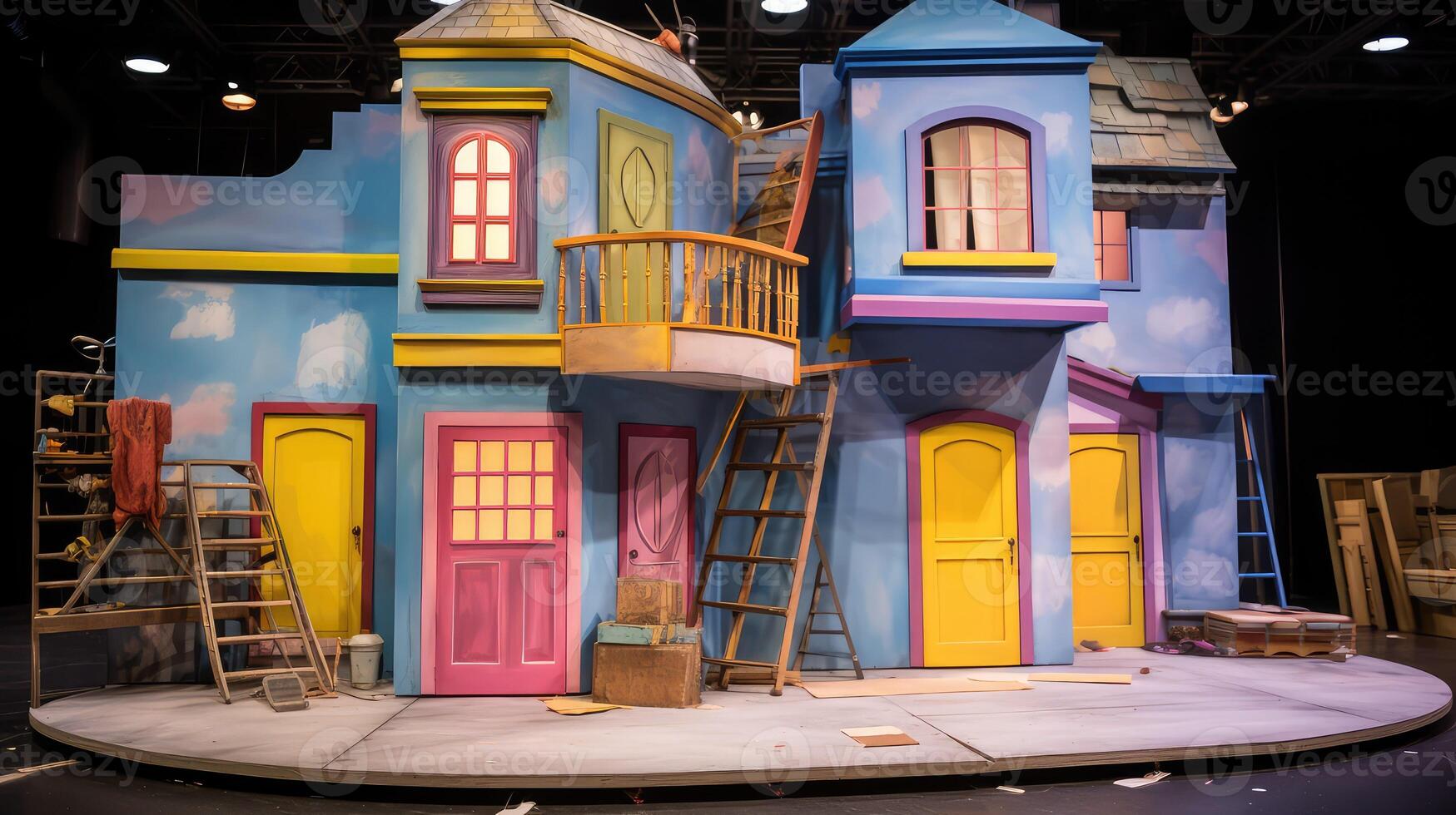 prop foam house photo