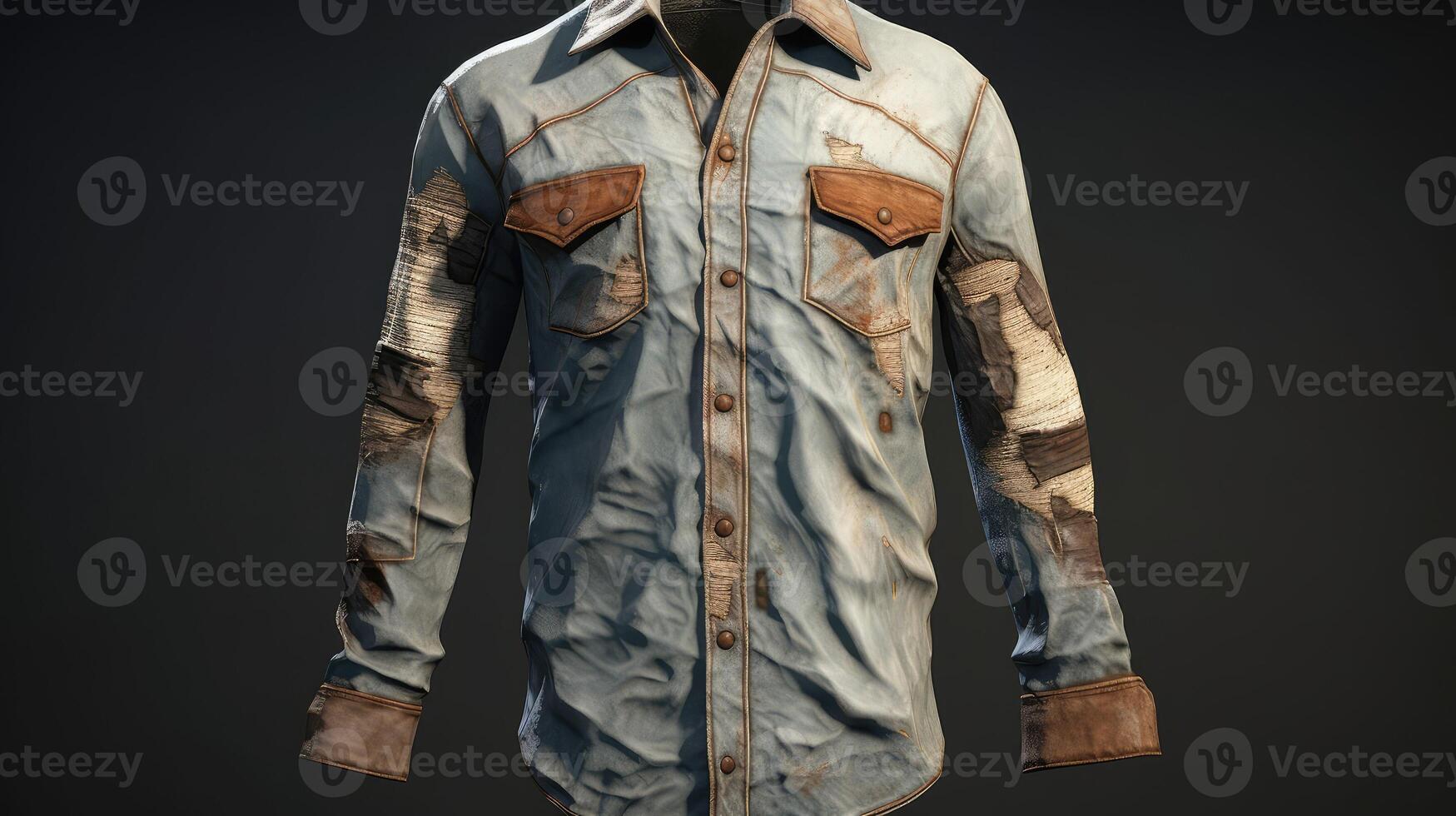 bleached distressed shirt texture photo