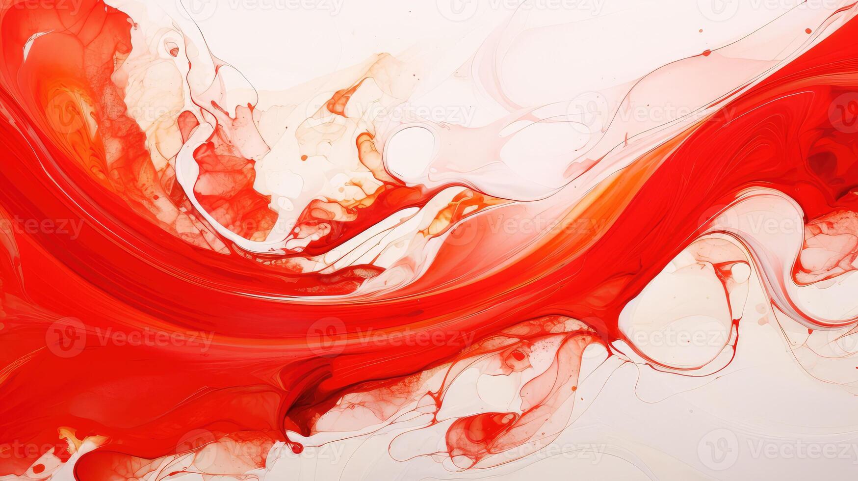 painting bold red design photo