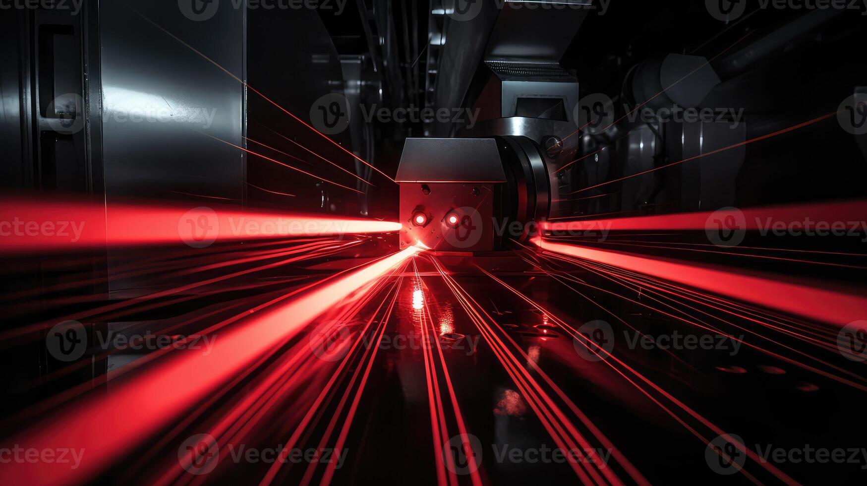 light red lasers photo