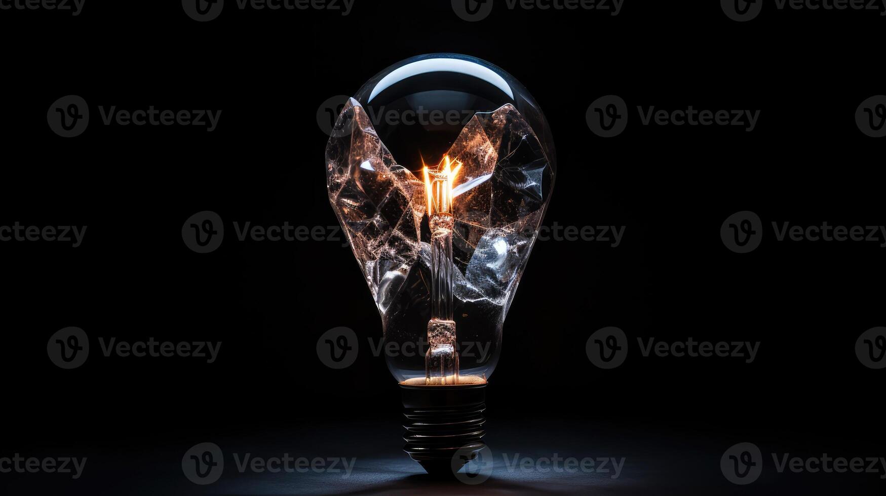 light black crystal background photo