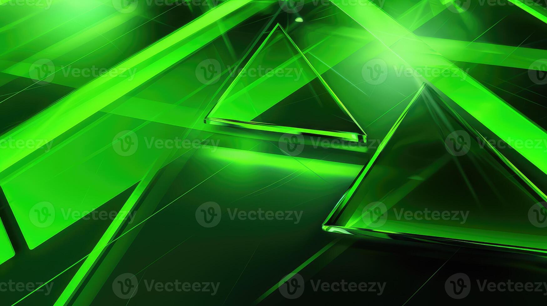 sharp neon green abstract background photo