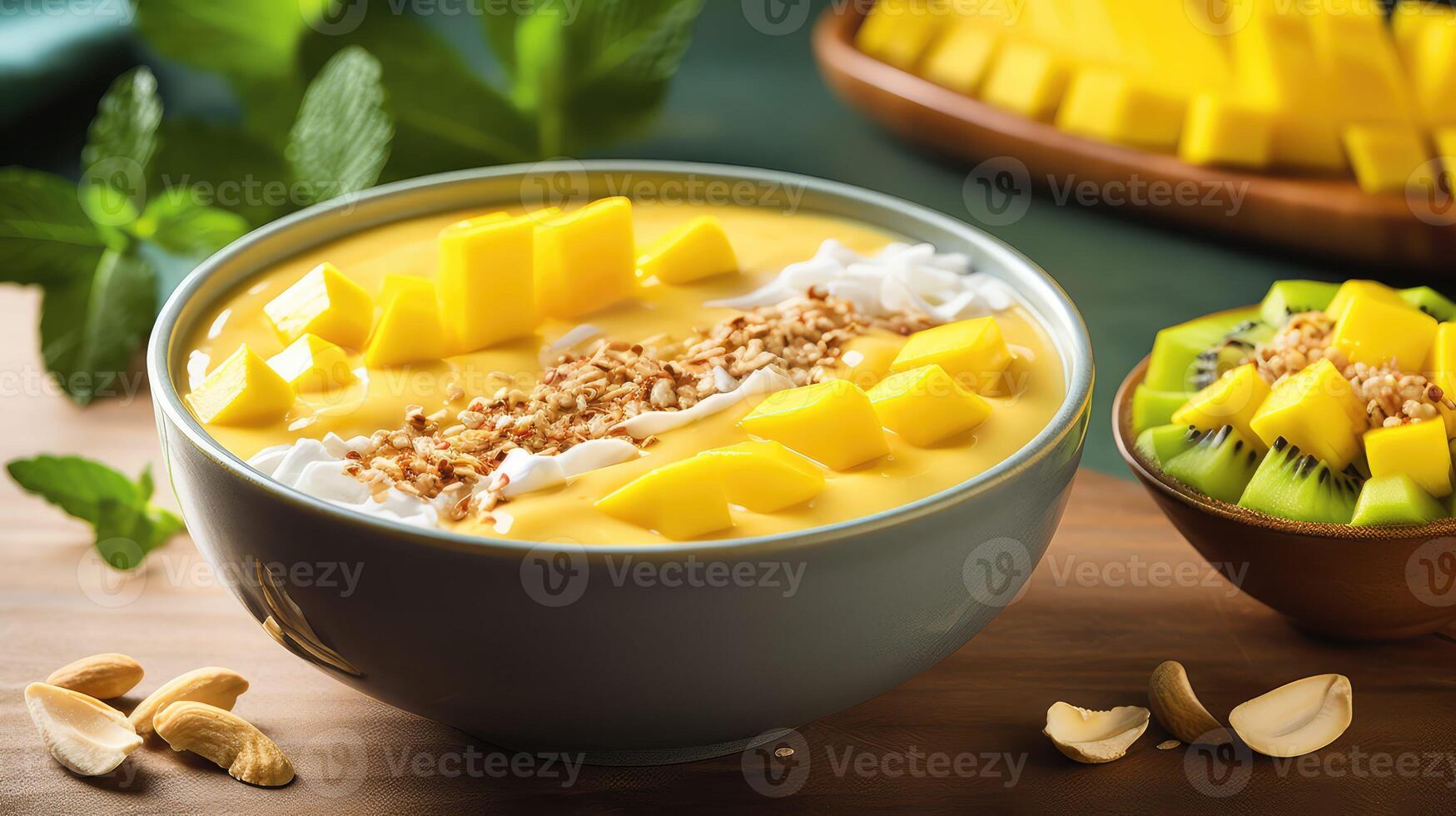 tropical dessert mango fruit photo