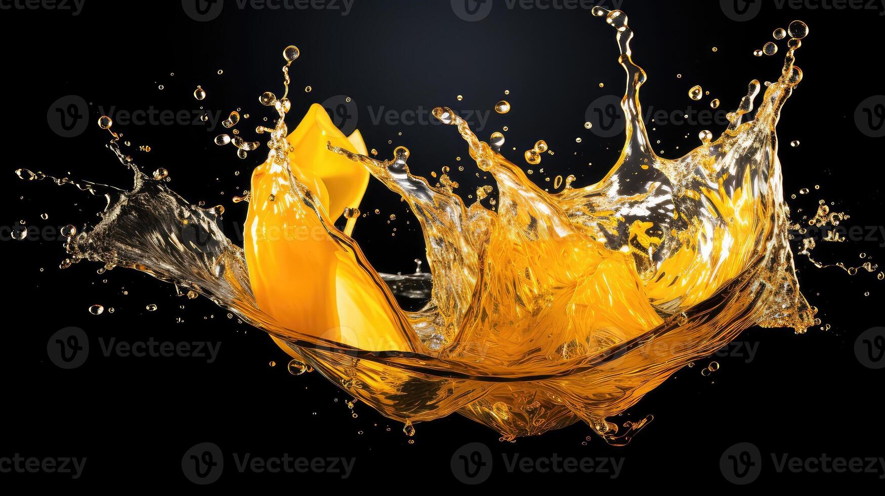 sunlight yellow water splash photo