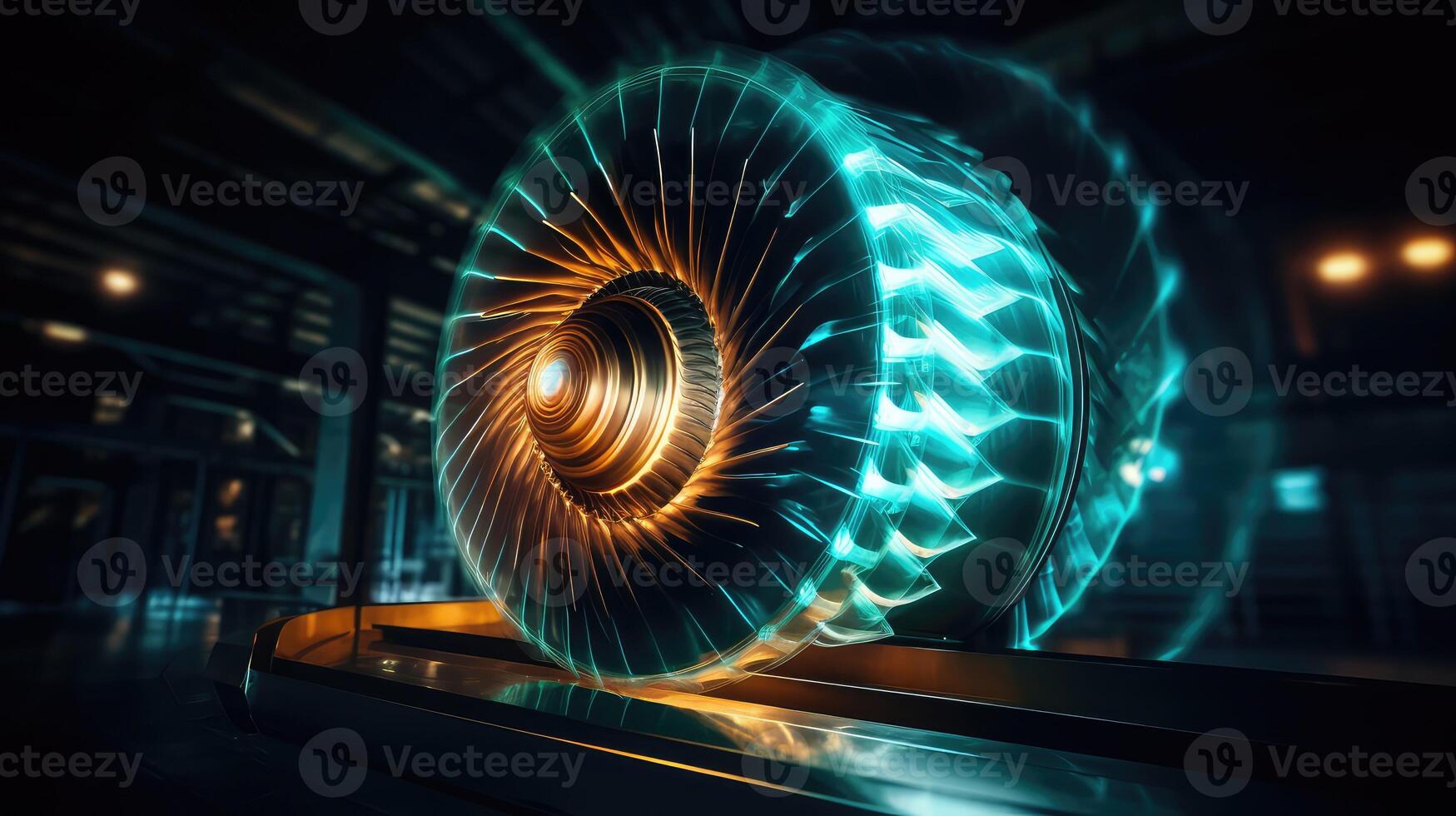 mechanical power plant turbine photo