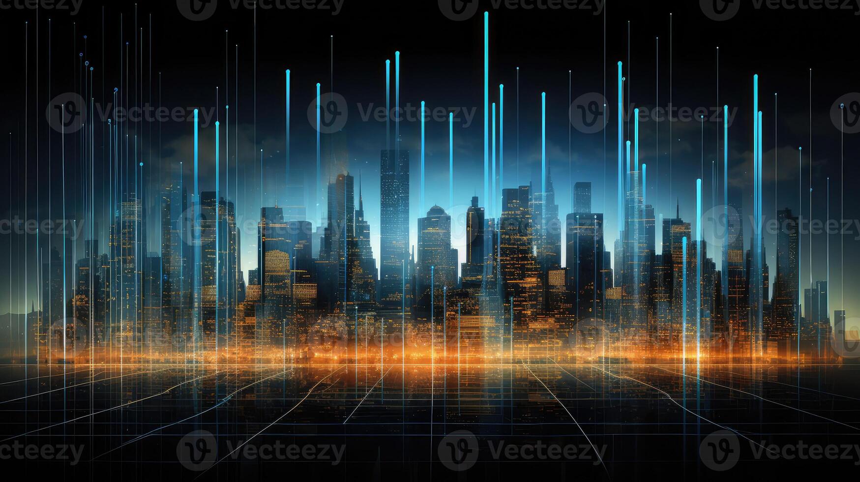 analytics connecting data photo