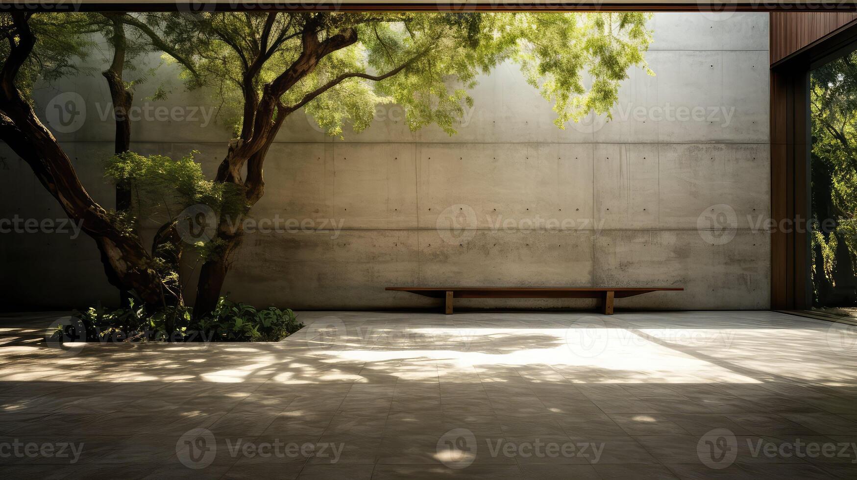 dappled concrete floor dark photo