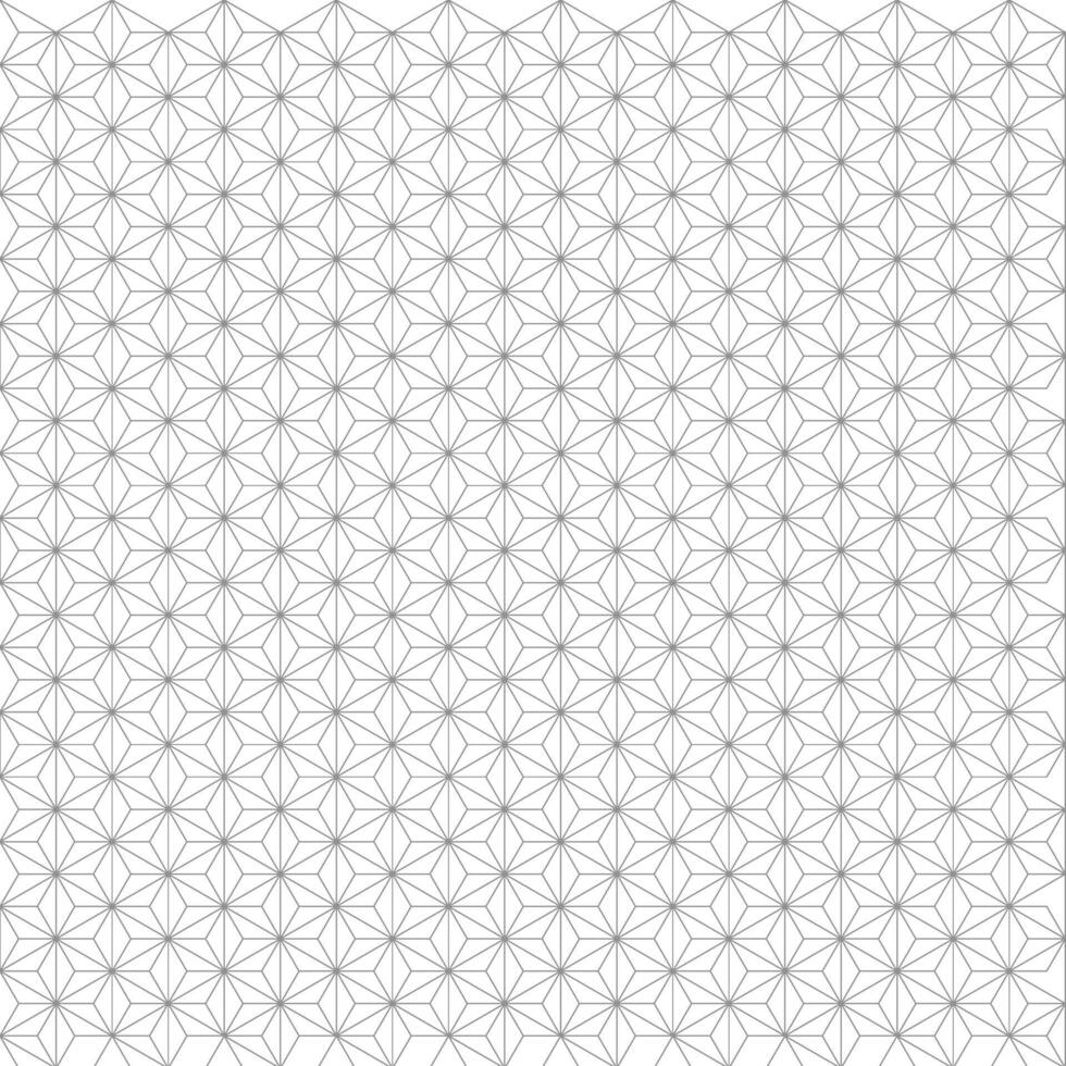 Hexagonal Flower Modul Geometric Pattern Background vector