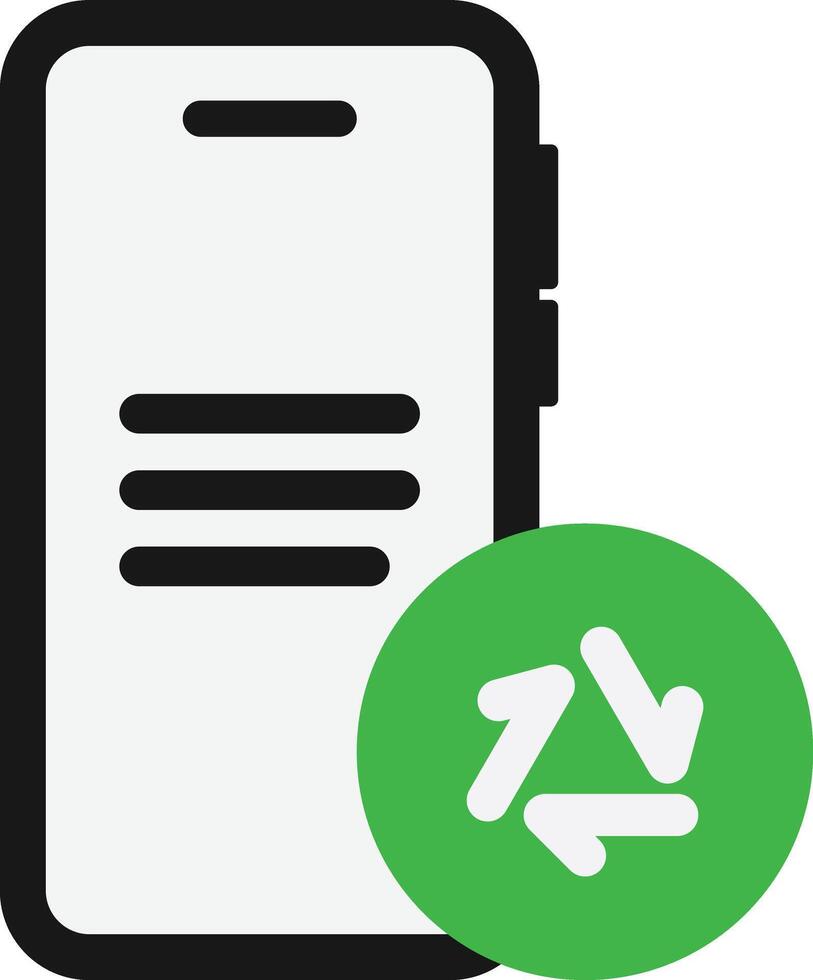Recycling Technology Device Waste vector