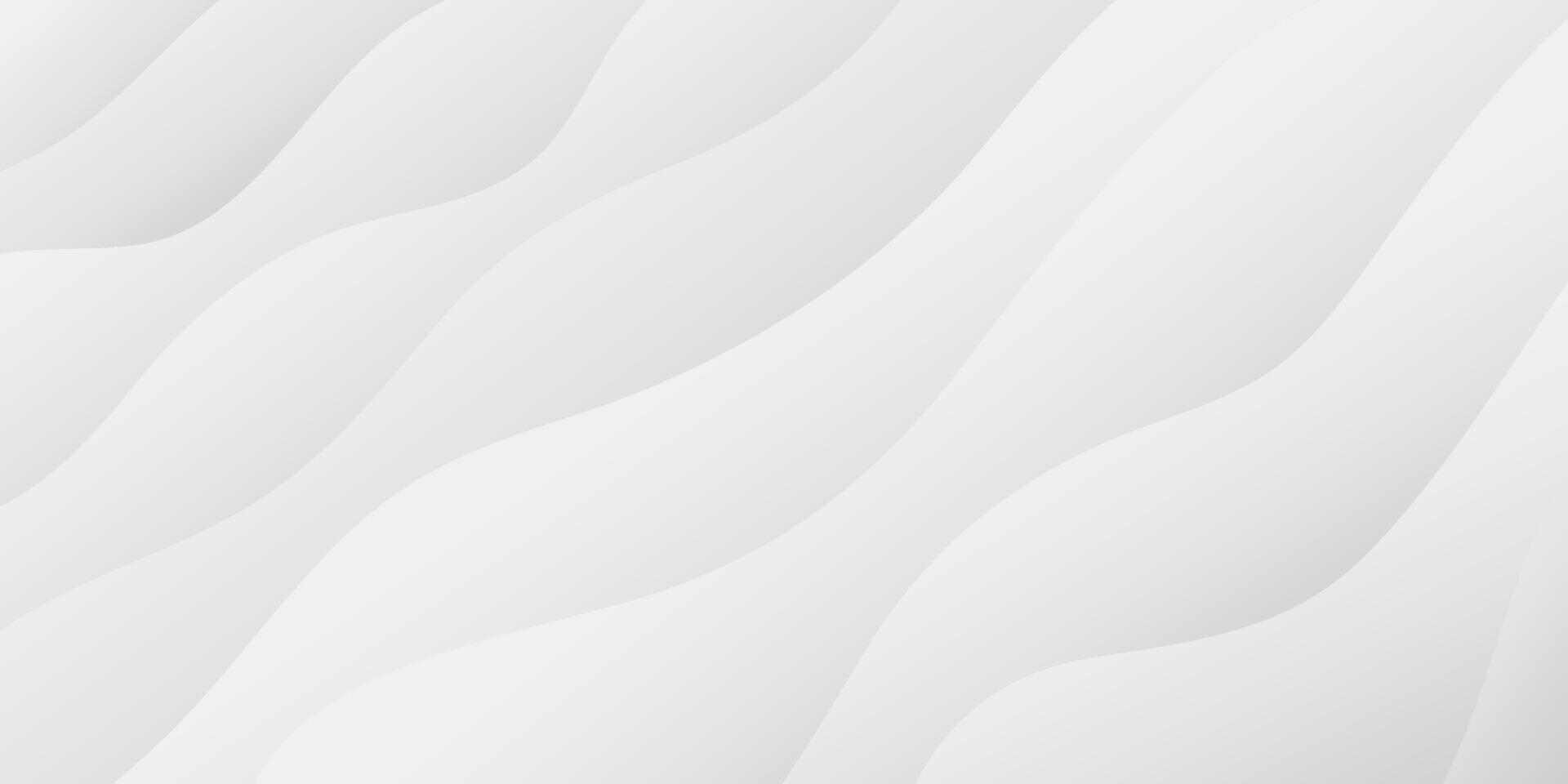 abstract white and grey wave soft luxury modern texture background vector