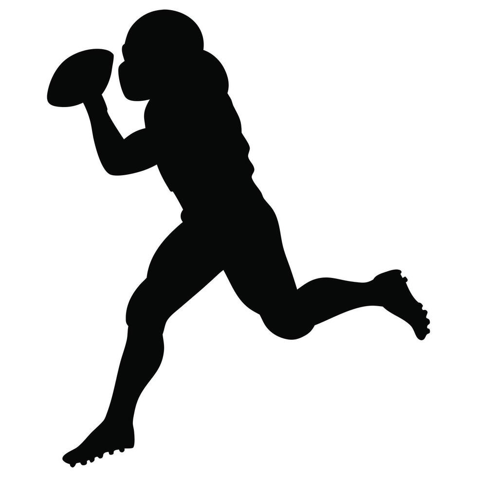 Unique American Football Illustration for Sublimation Art vector