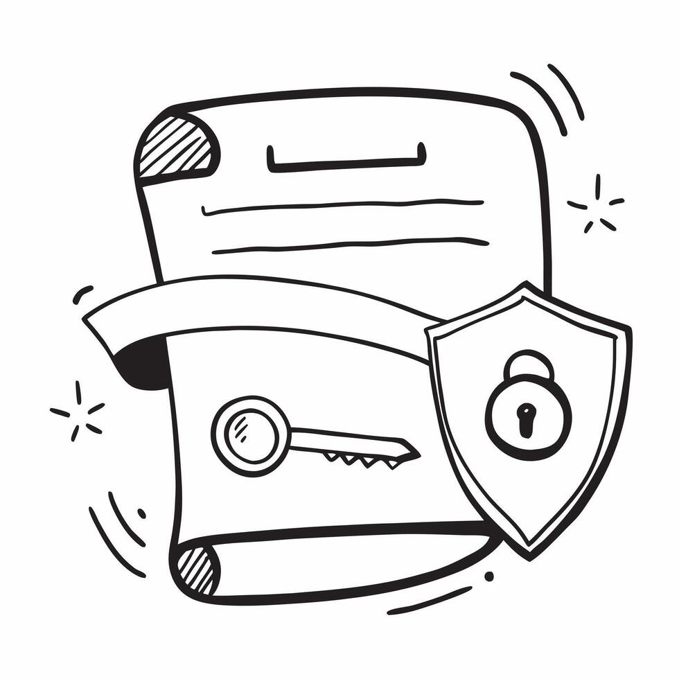 2D icon as Security token icon with a key and shield concept as icon illustration of a security token icon with a key and shield emphasizing the role of security tokens in prov Dynamics vector