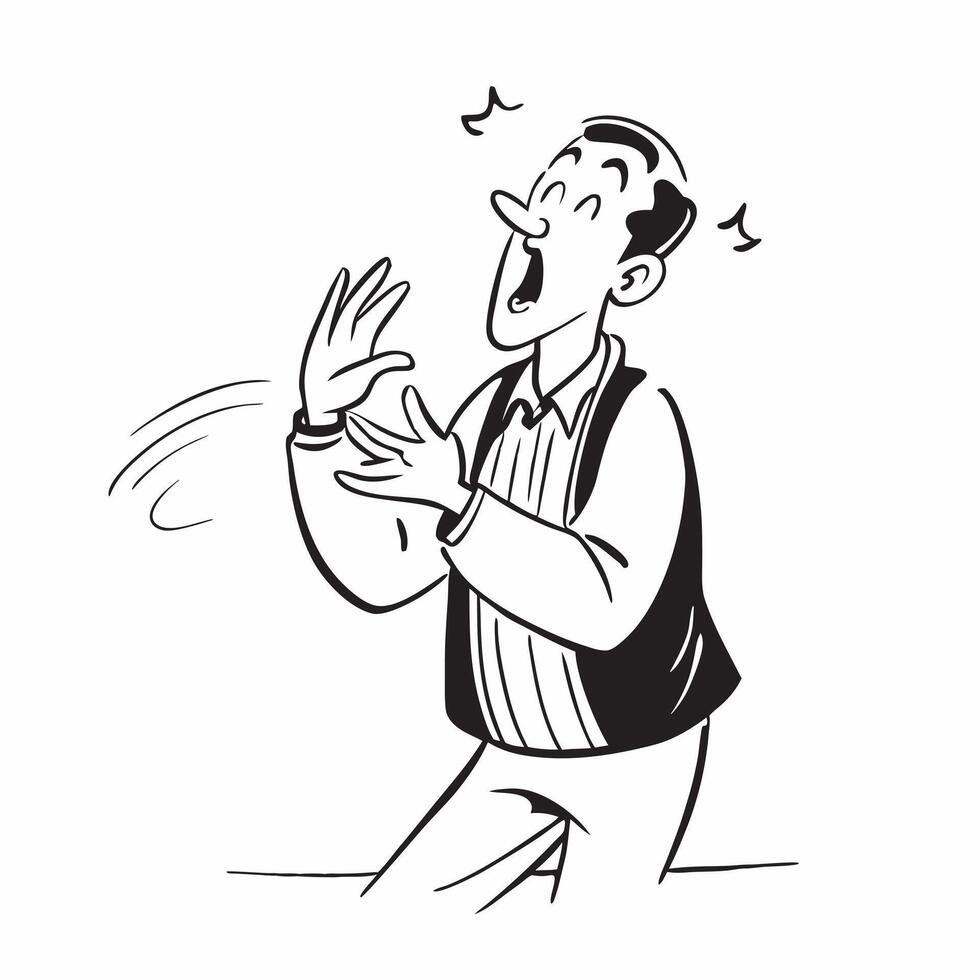 Actor rehearsing for a theatrical performance concept as An actor intensely rehearses for a theatrical performance illustrating passion and dedication Perfect for arts and enterta Dynamics vector