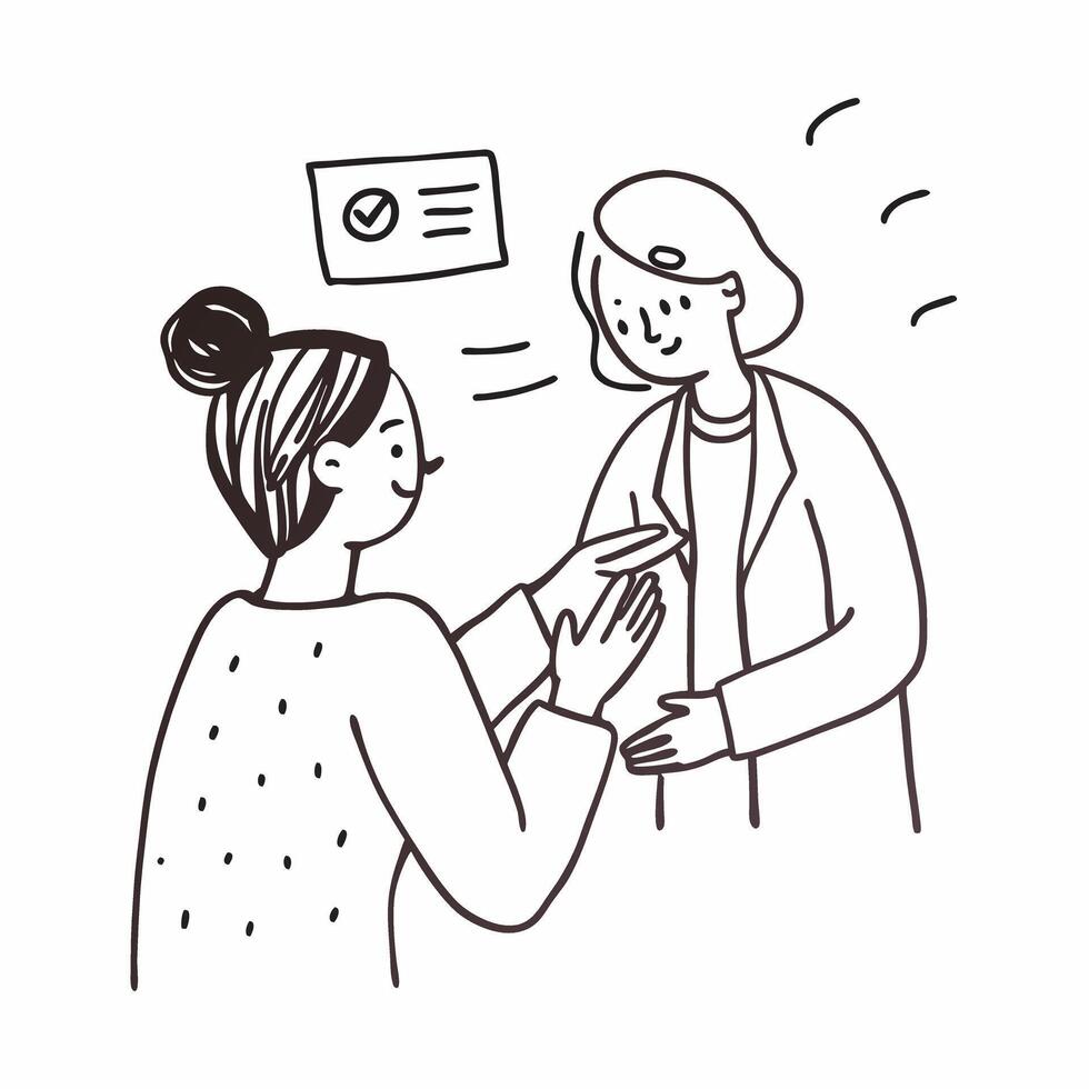 Caregiver providing companionship to a lonely patient concept as A caregiver provides companionship to a lonely patient highlighting support and mental well being Ideal for home c Dynamics vector