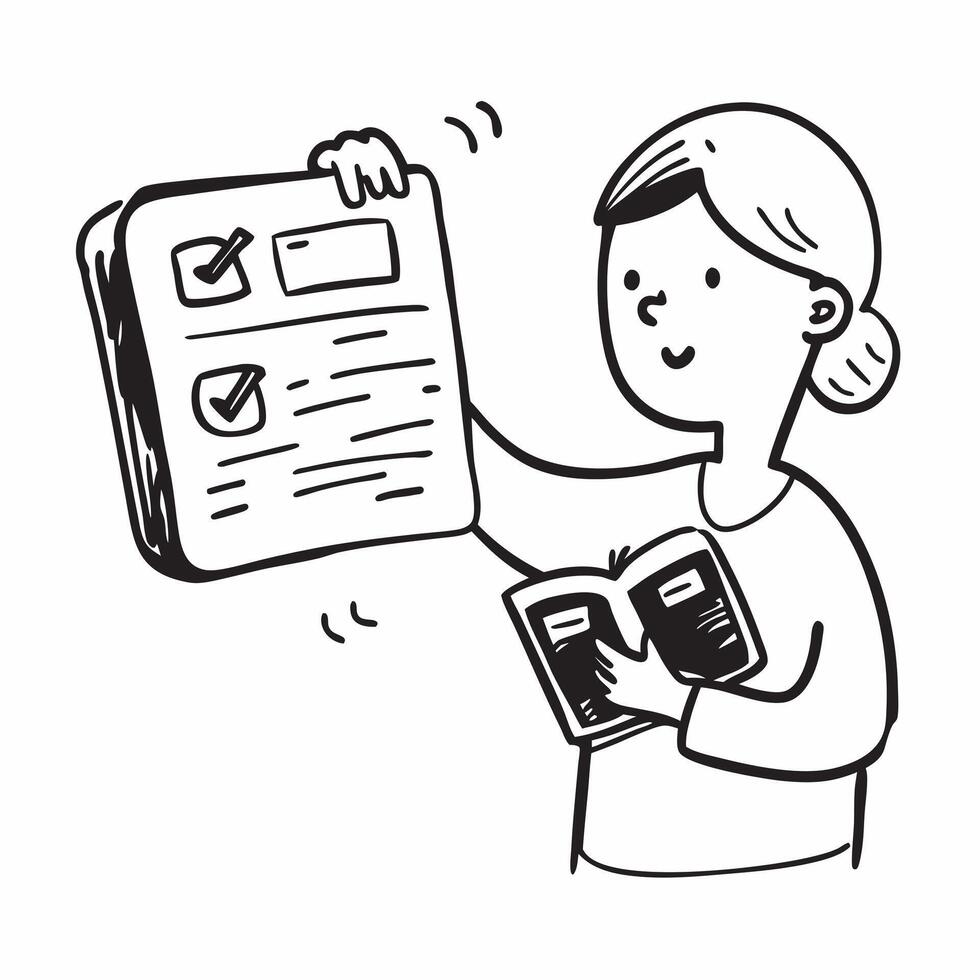 Caregiver with baby care journal concept as A caregivers profile blended with a baby care journal symbolizing the importance of tracking daily routines in baby care Perfect for ch Dynamics vector