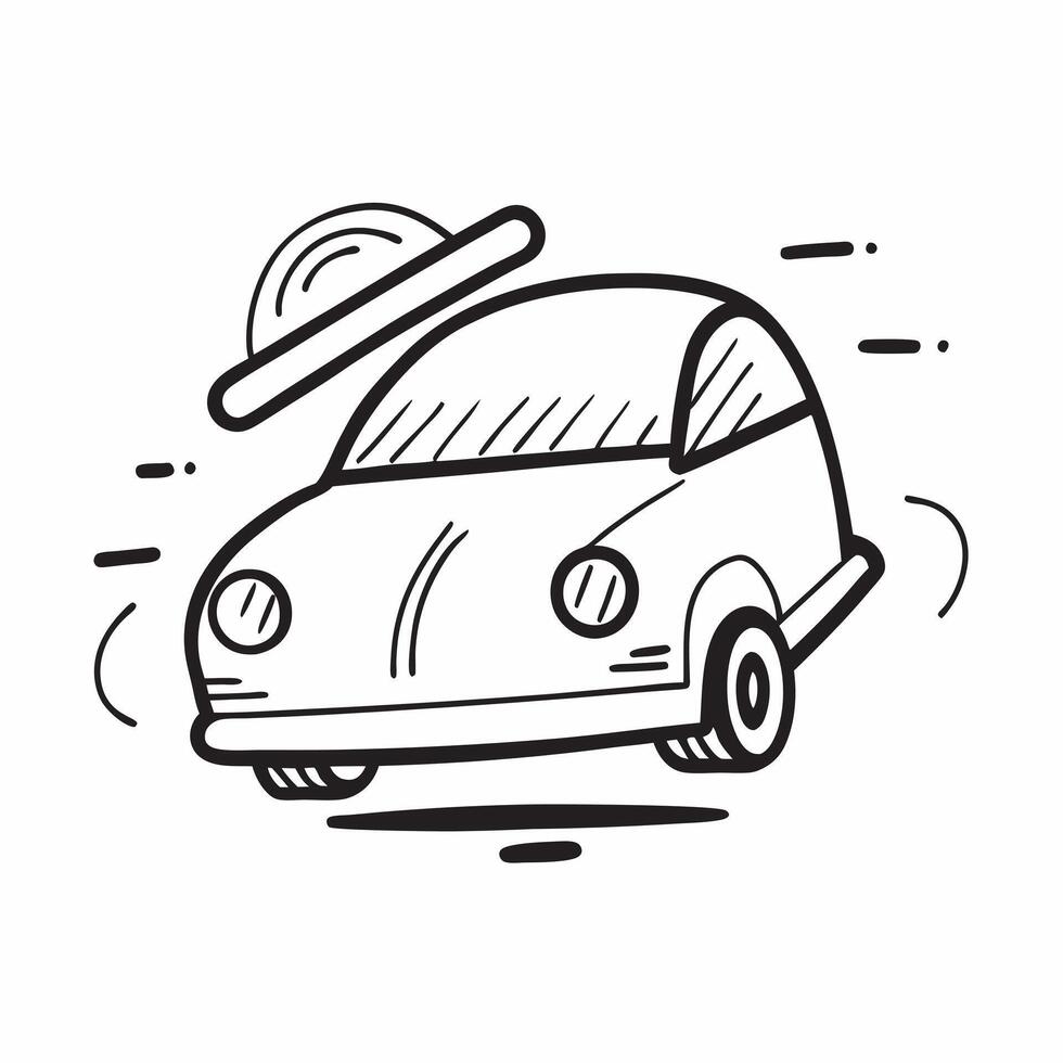 Car icon with copy space on a white background concept as A icon image of a car icon with ample copy space on a white background perfect for automotive and driver themed visuals Dynamics Set 2 vector