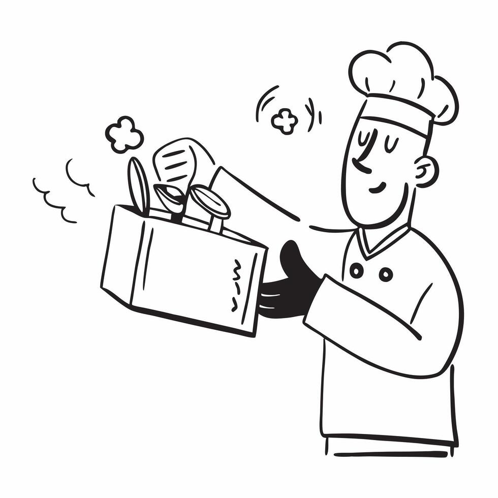 Celebrity chef promoting a mockup plant based food box concept as A celebrity chef promotes a mockup plant based food box highlighting gourmet and nutritious meal options Perfect Dynamics vector