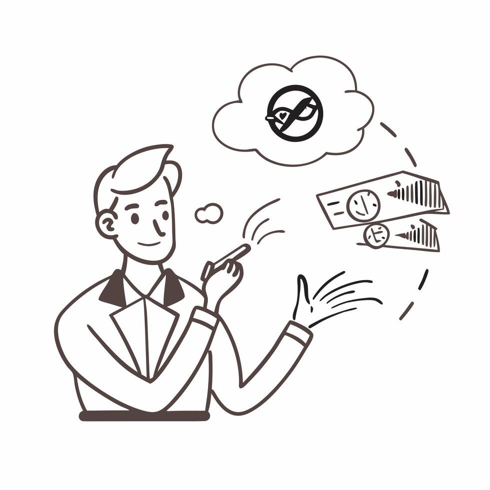 CEO with charity event banner concept as A CEOs profile blended with a no smoking charity event banner symbolizing corporate involvement in anti smoking initiatives Perfect for bu Dynamics vector