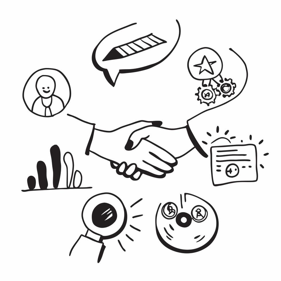 CEO with corporate governance icons concept as A CEOs profile blended with corporate governance icons representing commitment to ethical business practices Ideal for corporate and Dynamics vector