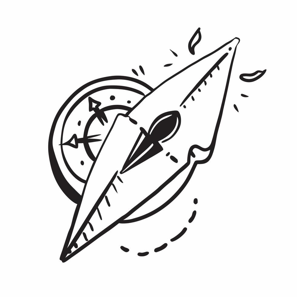 Compass icon with copy space on a blue background concept as A icon image of a compass icon with ample copy space on a blue background perfect for travel and navigation themed vi Dynamics vector
