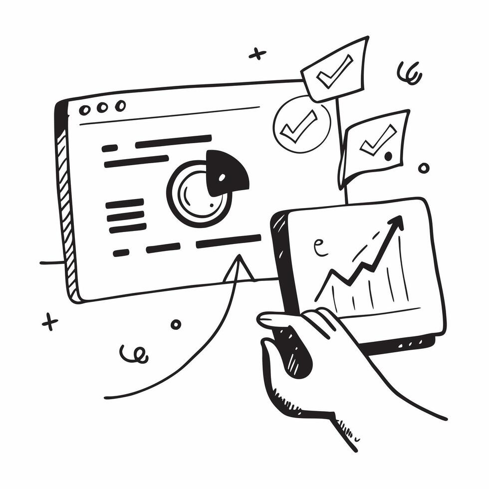 Cybersecurity with financial chart concept as A cybersecurity interface blended with a financial chart symbolizing how cybersecurity can prevent financial losses Perfect for tech Dynamics vector