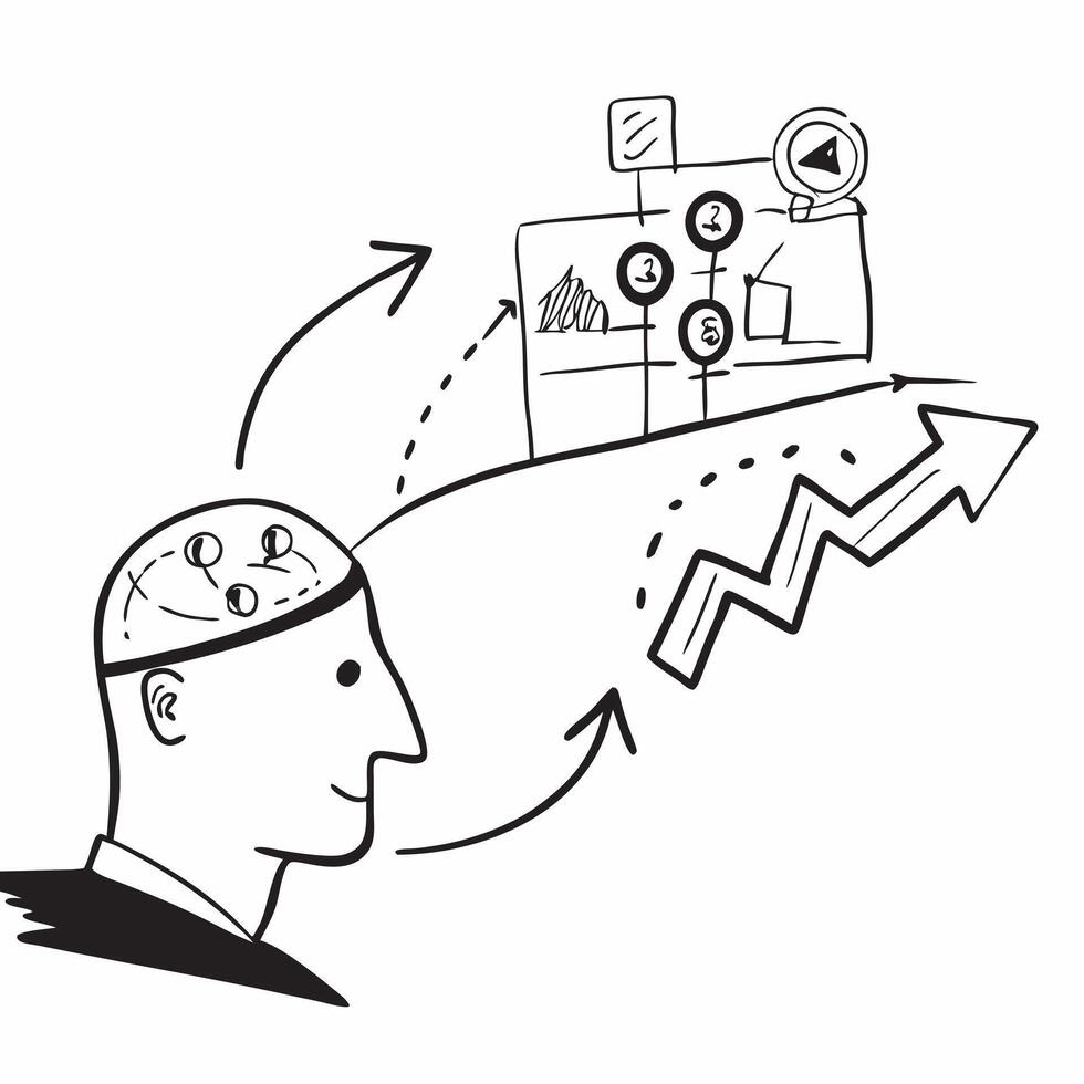 Doctor with patient journey concept as A doctors profile blended with a patients journey symbolizing medical support and guidance Perfect for healthcare and medical ads in Photo Dynamics vector