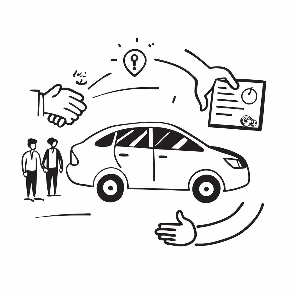 Electric car and business meeting concept as An electric car paired with a business meeting scene symbolizing eco friendly transportation and corporate collaboration ideal for isol Dynamics vector