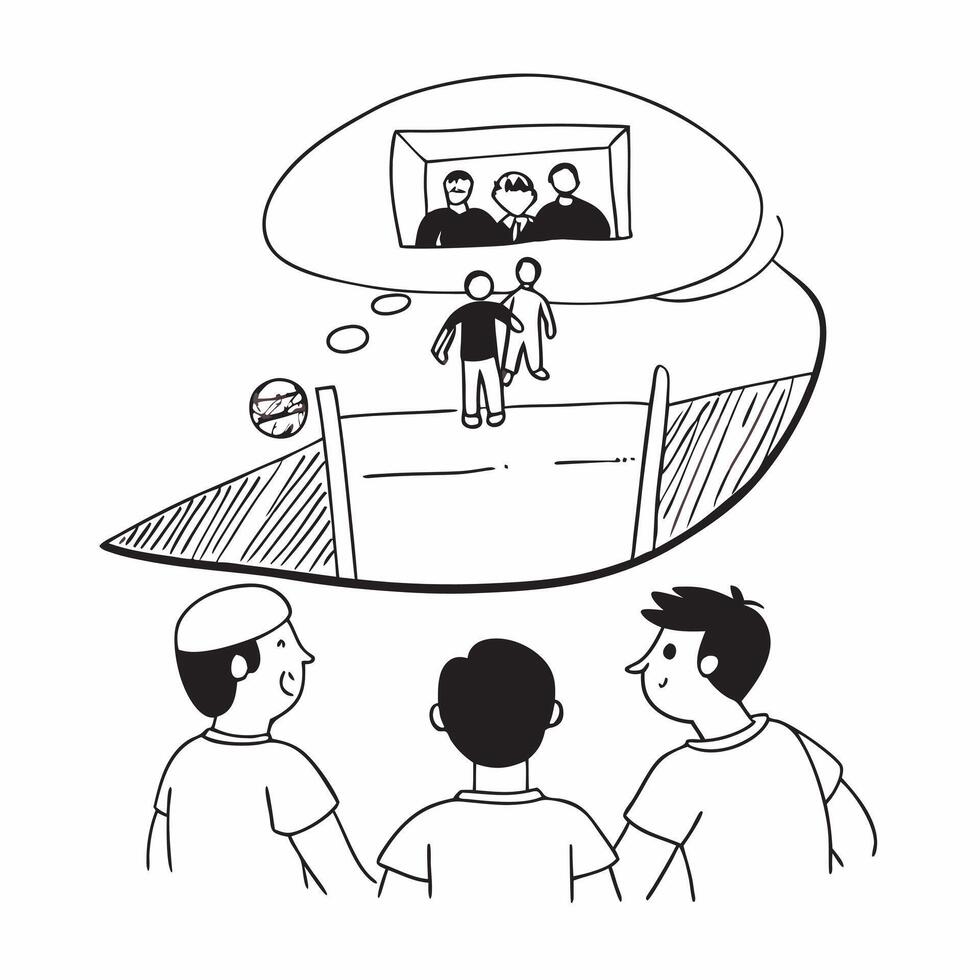 Father with kids at a playground concept as A fathers profile combined with kids at a playground representing playful and engaging parenting Perfect for family and lifestyle ads Dynamics vector
