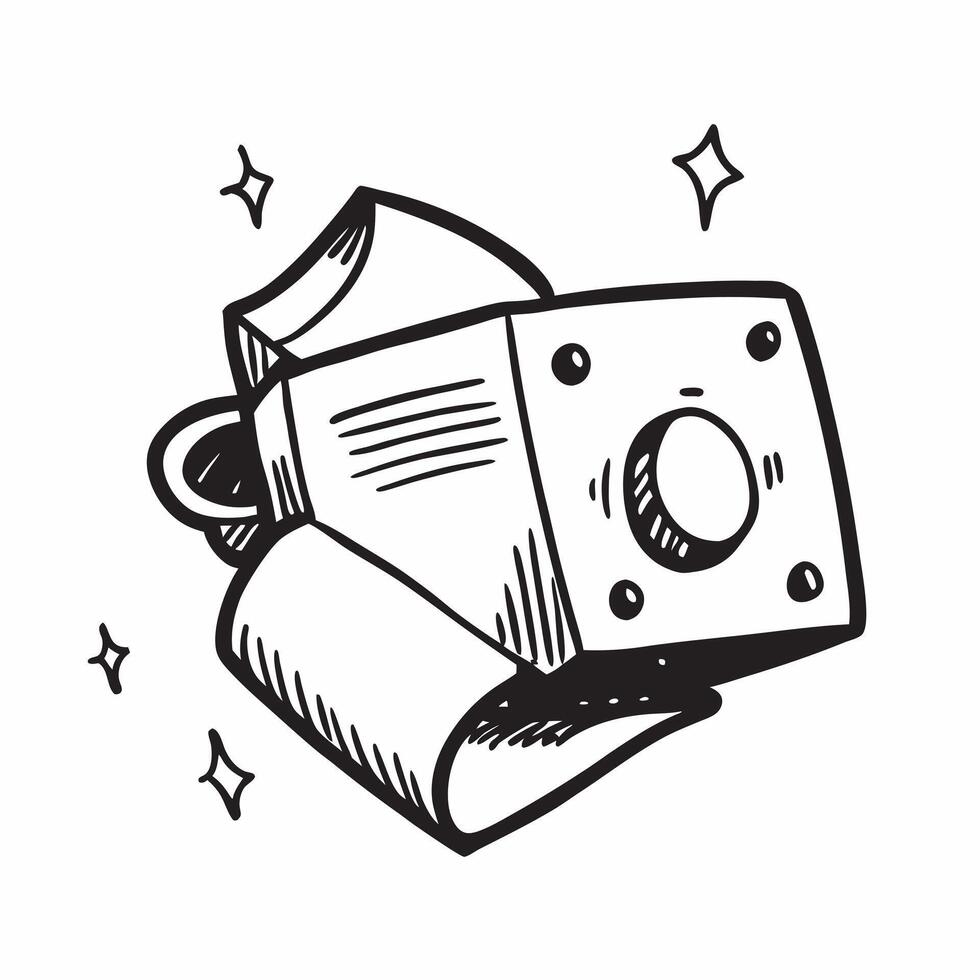 Flat design as Camera icon with copy space on a white background concept as A icon image of a camera icon with generous copy space on a white background ideal for travel and phot Dynamics vector