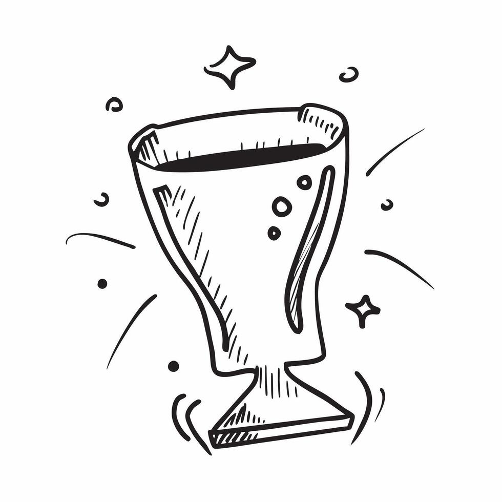 Flat design as Champaign glass icon with copy space on a blue background concept as A icon image of a champagne glass icon with ample copy space on a blue background ideal for ce Dynamics vector