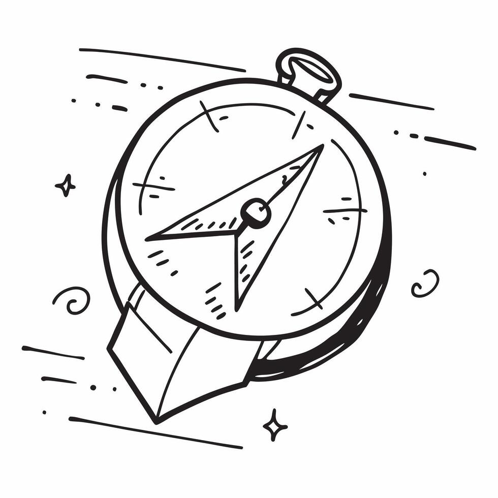 Flat design as Compass icon with copy space on a blue background concept as A icon image of a compass icon with ample copy space on a blue background perfect for travel and navig Dynamics Set 2 vector