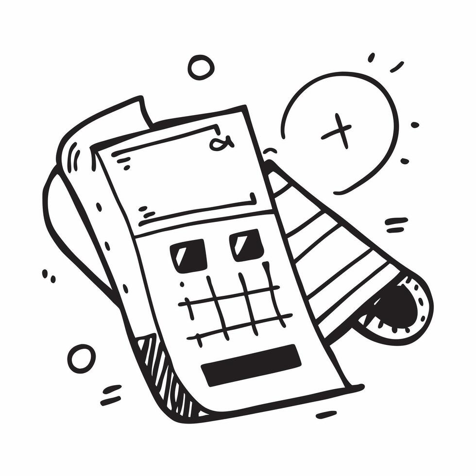 Flat design as Doodle line icon of a calendar concept as A doodle line icon of a calendar representing scheduling planning and time management ideal for business organization and p Dynamics vector