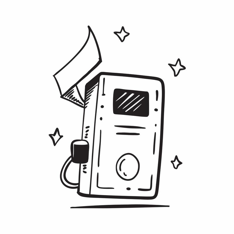 Flat design as Gas pump icon with copy space on a white background concept as A icon image of a gas pump icon with ample copy space on a white background perfect for fuel and ene Dynamics Set 2 vector