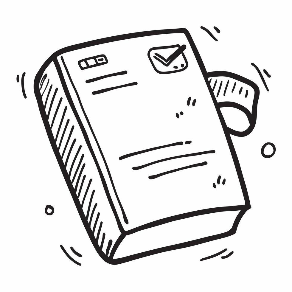 Flat design as Passport icon with copy space on a white background concept as A icon image of a passport icon with generous copy space on a white background ideal for travel and Dynamics Set 3 vector