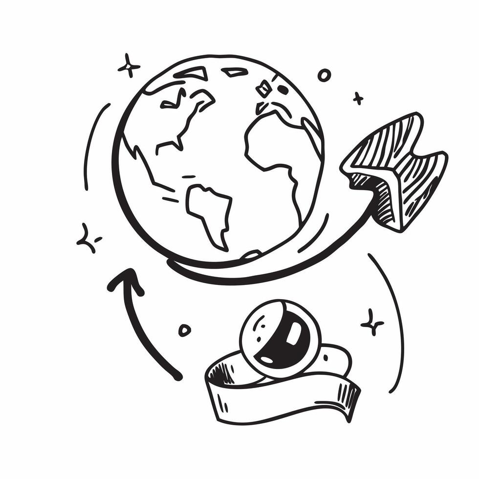 Globe and Recycling Symbol with Eco Friendly Wording concept as A detailed illustration of a globe and a recycling symbol symbolizing eco friendliness and sustainability The word Dynamics vector