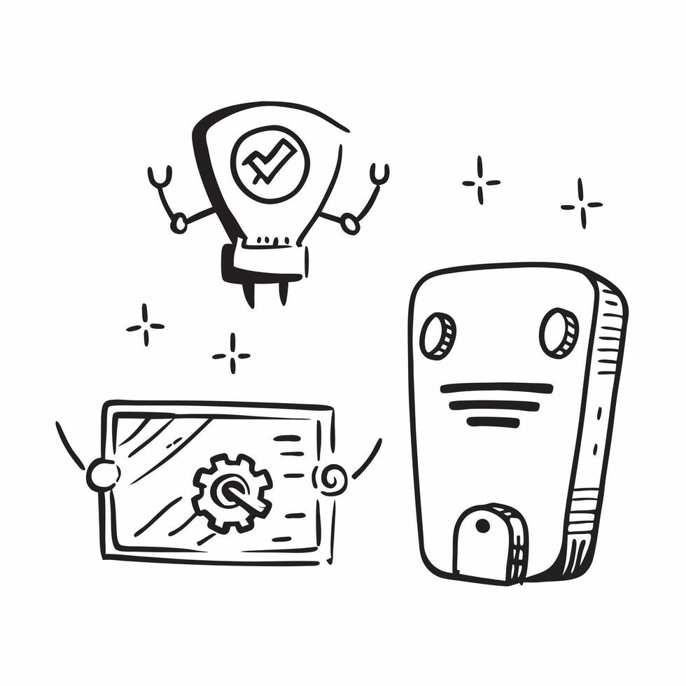 Glossy Glowing Holographic AI Icon and Robotics Icon concept as A photo featuring a glossy glowing holographic AI icon and a robotics icon The objects are positioned towards the r Dynamics vector