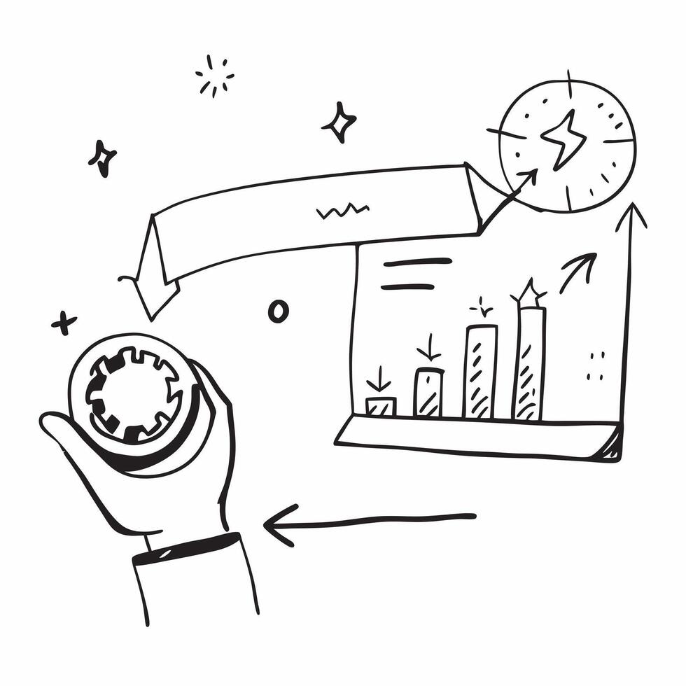 Glossy Glowing Holographic Revenue Performance and Growth Icon concept as A photo depicting a glossy glowing holographic revenue performance icon and a growth icon The objects are Dynamics vector