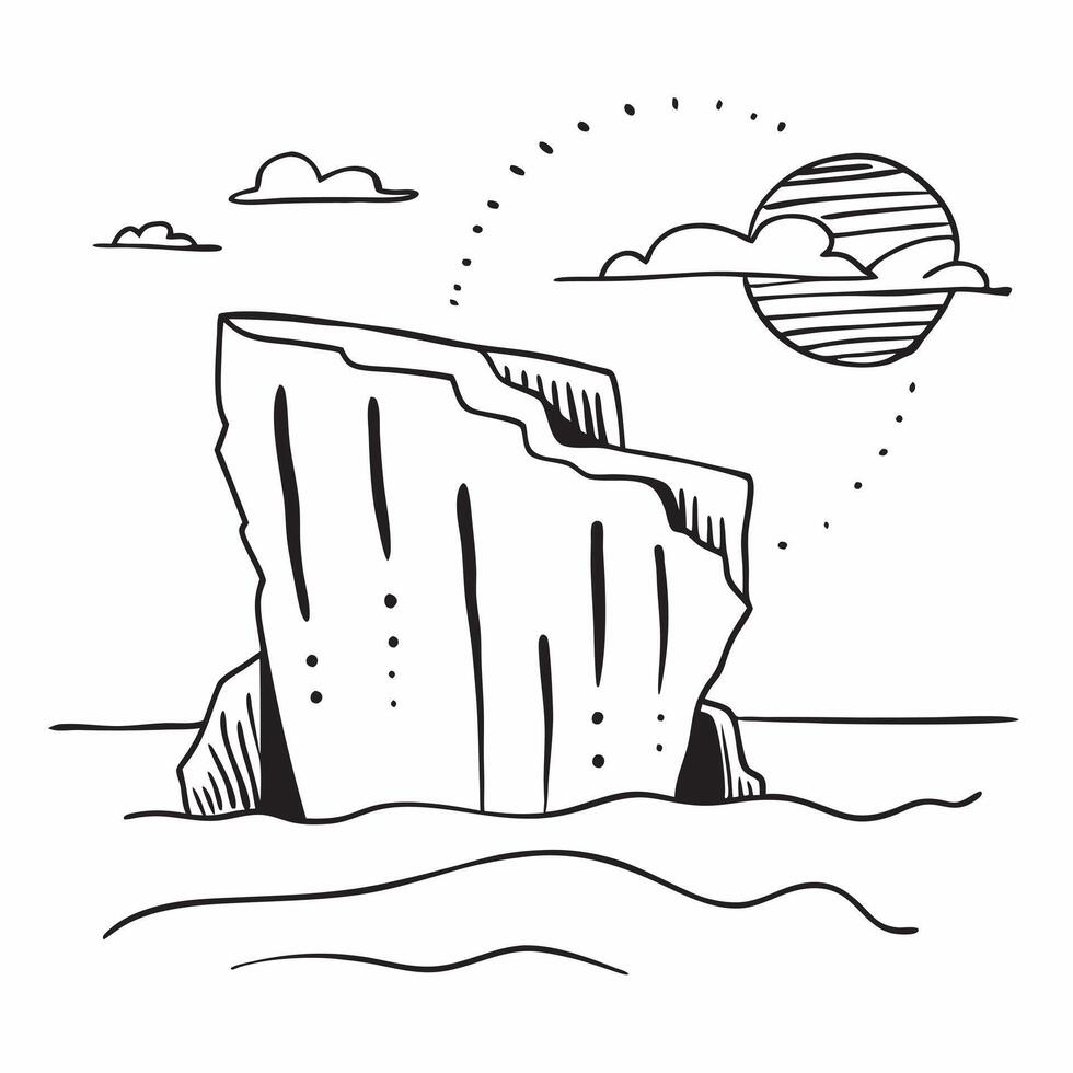 Golden hour over a serene coastal cliff concept as A tranquil coastal cliff scene bathed in the soft light of the golden hour ideal for business presentations needing a clean and s Dynamics vector